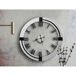 Reloj Sin Fondo Cristal Serie Kairos Reloj Sin Fondo Cristal Serie Kairos Plateado