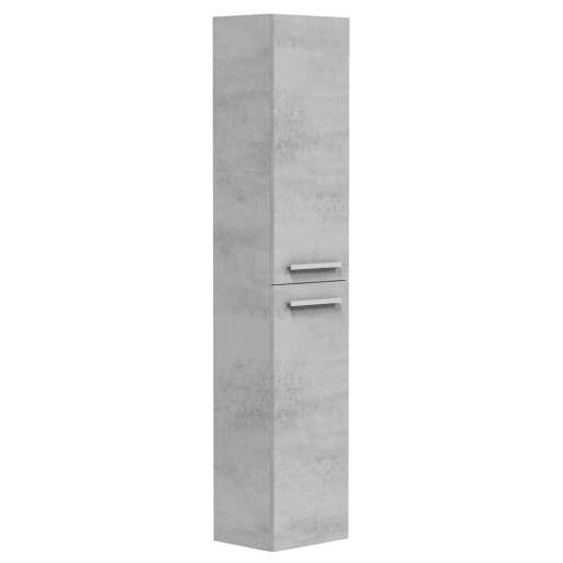 Armário de casa de banho de 2 portas Alise, Cimento, 150 cm