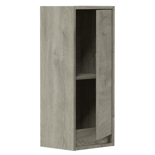Armário de casa de banho Devin, 1 porta, Alasca, 74 cm