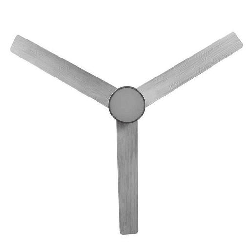 ventilador de tecto cor de níquel série metal teo 139cm