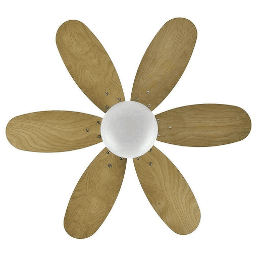 ventoinha de tecto cor branca série metal alves 85cm