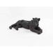 Figura Leona Tumbada Acrilico Serie Leona Figura Leona Tumbada Acrilico Serie Leona Negro