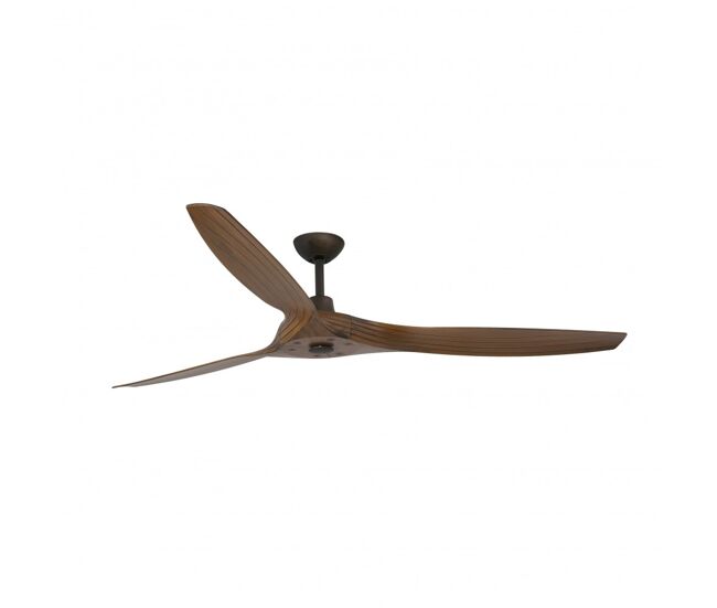 Ventilador de techo metal color marron serie morea 152cm