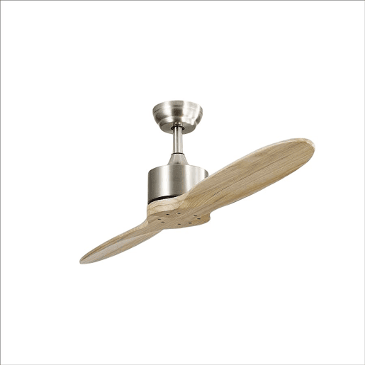 ventilador de tecto cor de níquel série metal leste 132cm
