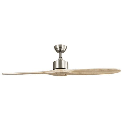 ventilador de tecto cor de níquel série metal leste 132cm