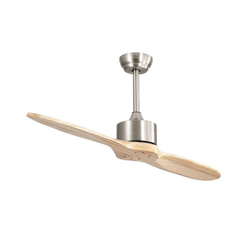 ventilador de tecto cor de níquel série metal leste 132cm