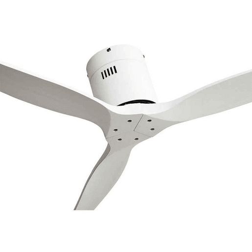 ventilador de tecto cor branca série metal aguilon 132cm