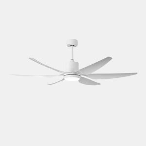 ventilador de tecto metálico cor branca serie otto 167cm