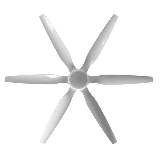 ventilador de tecto metálico cor branca serie otto 167cm ventilador de tecto metálico cor branca serie otto 167cm