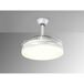 Ventilador De Techo Dc Vento Blanco 100cm Led Cct Regulable Control Remoto Con Temporizado Ventilador De Techo Dc Vento Blanco 100cm Led Cct Regulable Control Remoto Con Temporizado Blanco