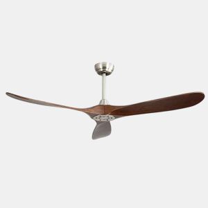 ventoinha de tecto em metal niquelado série marin 152cm