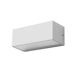 Aplique De Exterior Policarbonato Serie Ara Big Aplique De Exterior Policarbonato Serie Ara Big Blanco