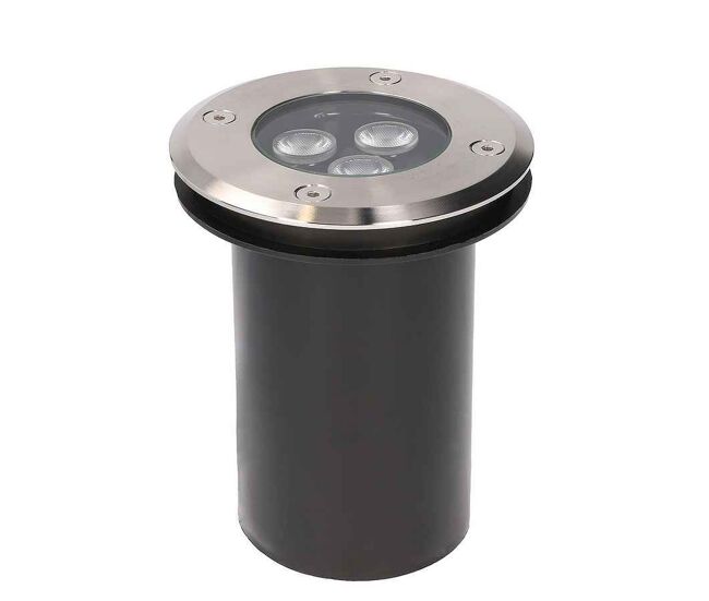 Empotrable exterior metal color gris serie ringo 11cm