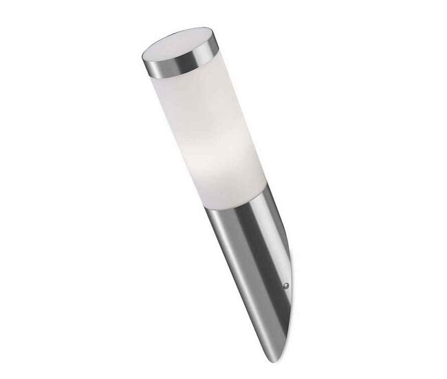 Aplique de exterior metal color gris serie koral 7.8cm