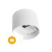 Aplique De Exterior Aluminio Serie Salas Aplique De Exterior Aluminio Serie Salas Blanco
