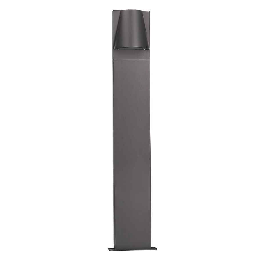 Baliza para exterior aluminio color gris serie kala 17.5cm