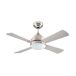 Ventilador De Techo Dc Borneo Niquel 106cm Led Cct Regulable Control Remoto Con Temporizad Ventilador De Techo Dc Borneo Niquel 106cm Led Cct Regulable Control Remoto Con Temporizad Níquel
