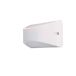 Aplique De Exterior Aluminio Serie Kapa Aplique De Exterior Aluminio Serie Kapa Blanco