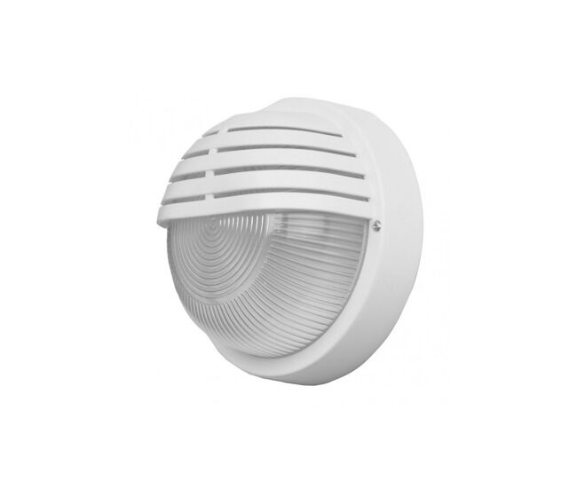 Aplique de exterior aluminio color blanco serie canopus 18.5cm