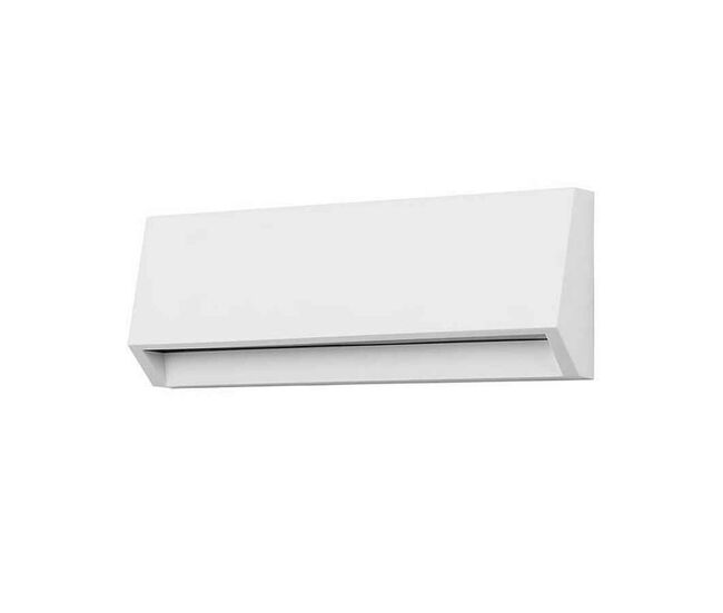 Aplique de exterior policarbonato color negro serie grove 16cm