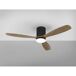 Ventilador De Techo Dc Siroco Negro 132cm Led Cct Regulable Control Remoto Con Temporizado Ventilador De Techo Dc Siroco Negro 132cm Led Cct Regulable Control Remoto Con Temporizado Negro