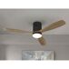 Ventilador De Techo Dc Siroco Negro 132cm Led Cct Regulable Control Remoto Con Temporizado Ventilador De Techo Dc Siroco Negro 132cm Led Cct Regulable Control Remoto Con Temporizado Negro