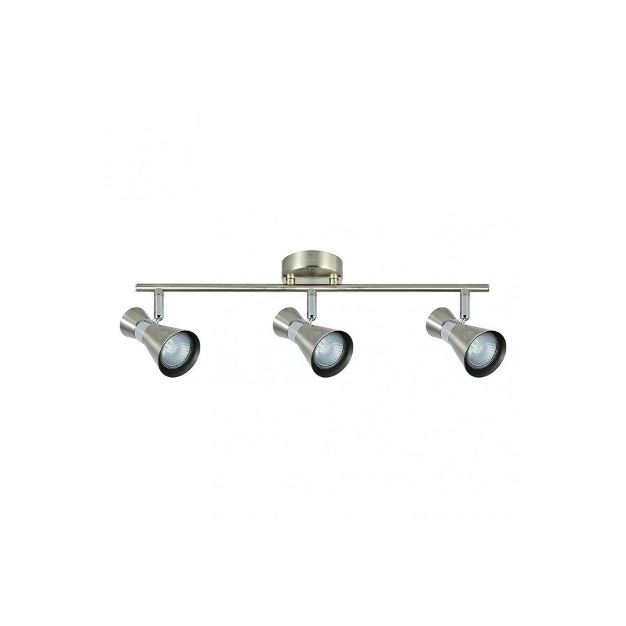 Regleta 3 luces metal color niquel serie mã¡ximo 48.5cm
