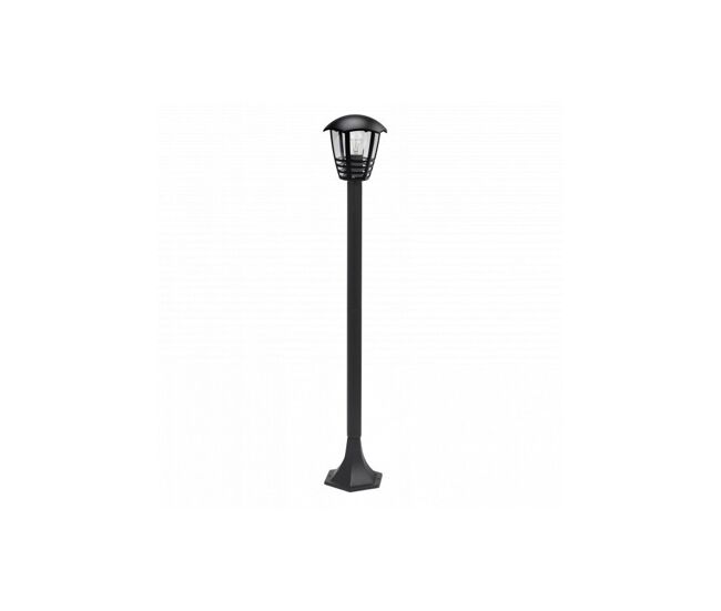 Farola para jardin aluminio color negro serie alnilan 18cm