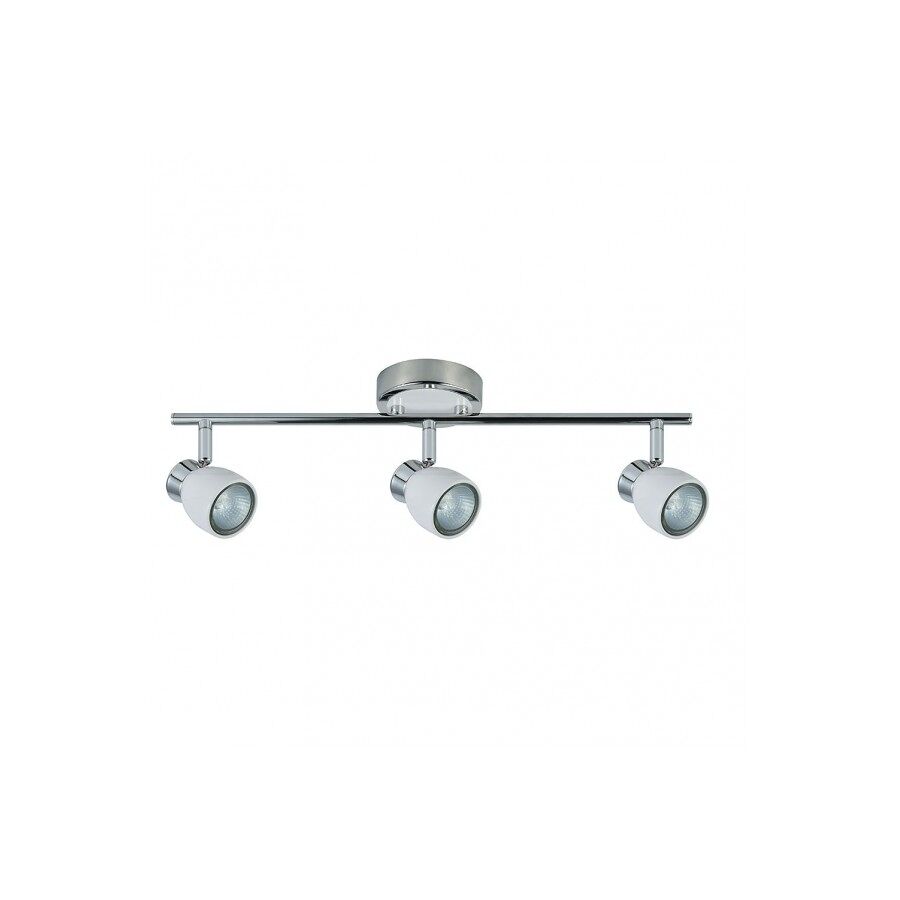 Regleta 3 luces metal color blanco serie chacho 48.5cm
