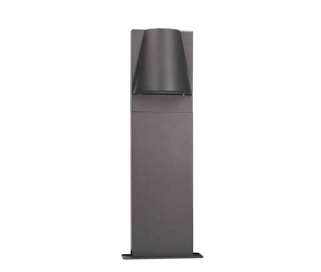 Baliza para exterior aluminio color gris serie kala 17.5cm