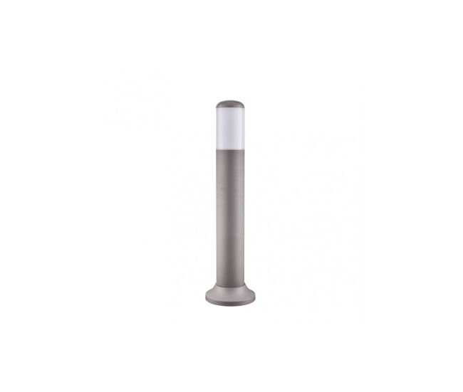 Pilar exterior policarbonato color gris serie azafrã¡n 9.1cm