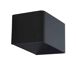 Aplique De Pared Aluminio Serie Maya Aplique De Pared Aluminio Serie Maya Negro