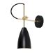 Aplique De Pared Metal Serie Manus Aplique De Pared Metal Serie Manus Negro
