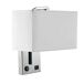 Aplique De Pared Metal Serie Agatha Aplique De Pared Metal Serie Agatha Cromo