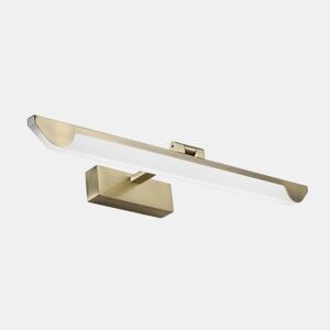 illumination moldura metálica dourada série greco 54cm