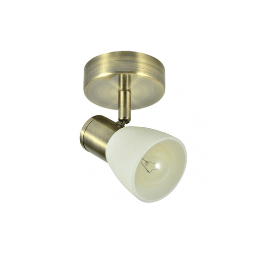 projector 1 luz em metal dourado série cholo 8,5cm