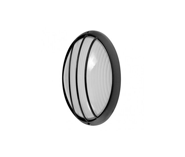 Aplique de exterior aluminio color negro serie aquila 32cm