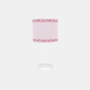candeeiro de mesa rosa candeeiro de mesa em metal série cenefa 17cm