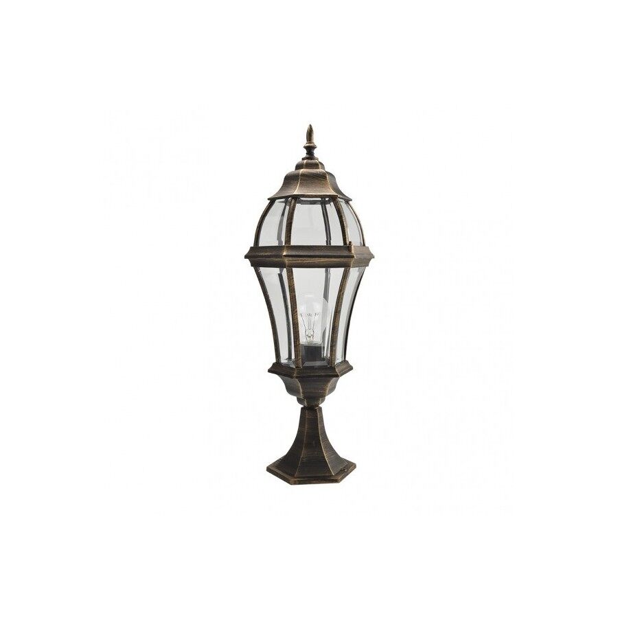 Sobremuro exterior aluminio color negro serie becrux 21cm