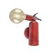 Aplique Pared Metal Serie Dylan Aplique Pared Metal Serie Dylan Rojo