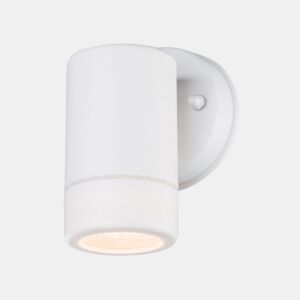 candeeiro de parede acrílico para exterior cor branca série tuela 8,8cm