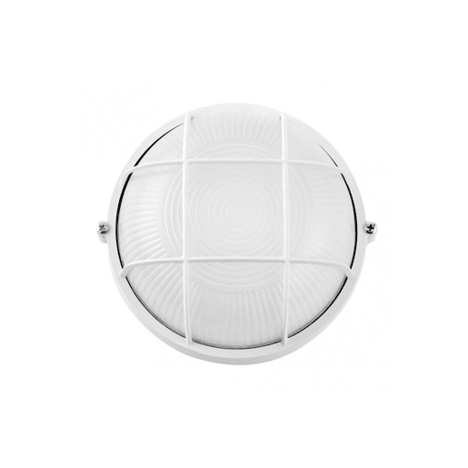 série apus candeeiro de parede exterior em alumínio branco 25cm