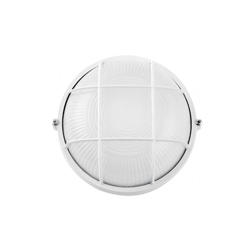 série apus candeeiro de parede exterior em alumínio branco 25cm