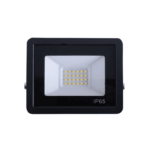 projector de exterior alumínio cor preta série tumut 12,7cm