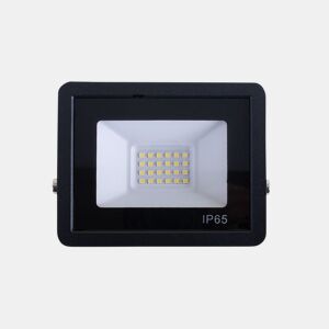 projector de exterior alumínio cor preta série tumut 12,7cm
