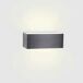 Aplique De Exterior Policarbonato Serie Ara Big Aplique De Exterior Policarbonato Serie Ara Big Gris