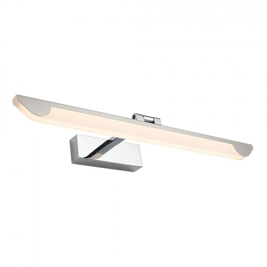 Iluminacuadro metal color cromo serie greco 54cm