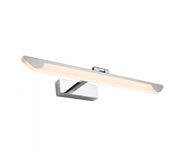 Iluminacuadro metal color cromo serie greco 54cm