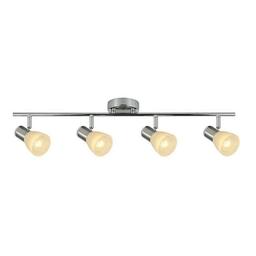 faixa 4 luzes metal cor cromada série cholo 69,5cm