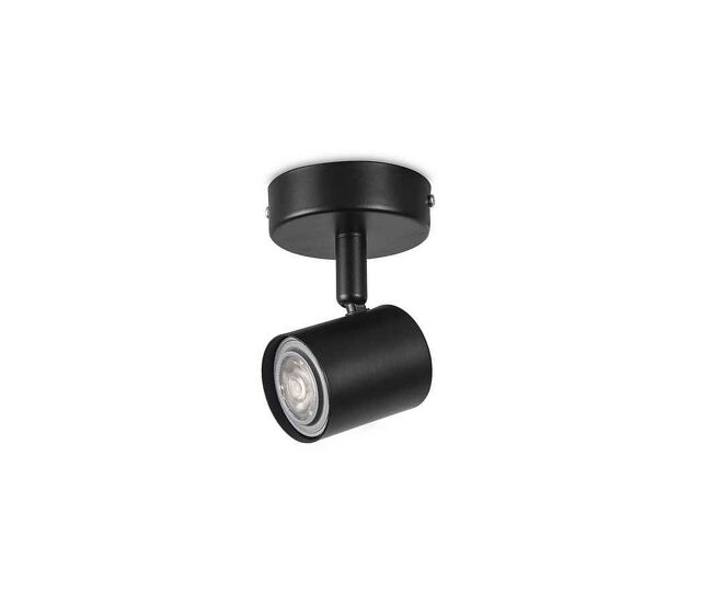 Proyector metal color negro serie keeper 11.8cm